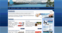 Desktop Screenshot of neurologiaelsalvador.com